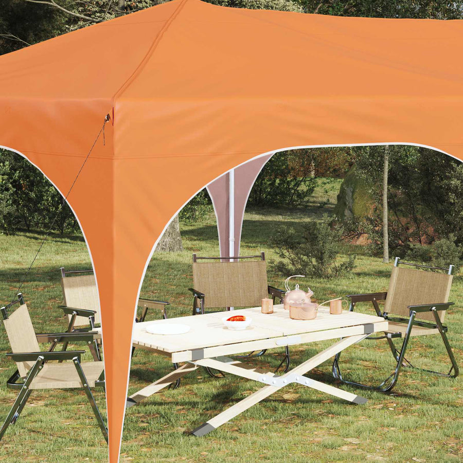 Pop-up Feesttent Oranje 575 x 288 x 245 cm Oxford Stof