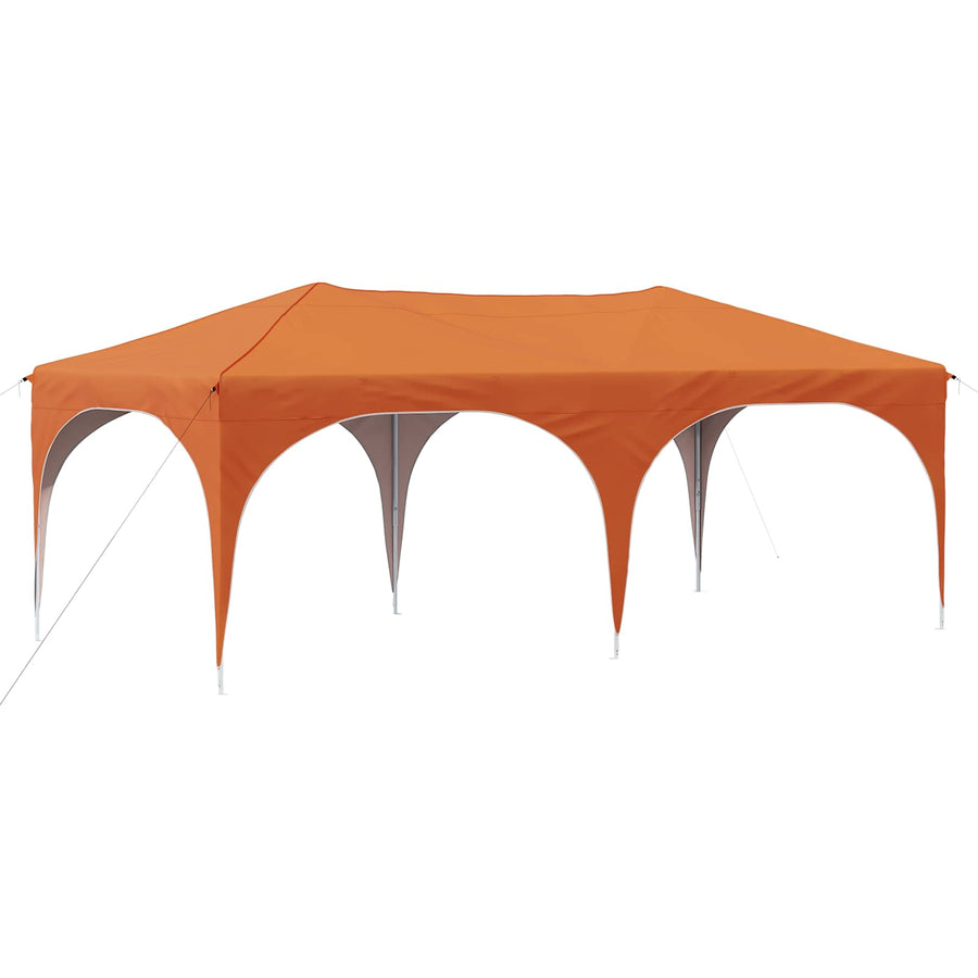 Pop-up Feesttent Oranje 575 x 288 x 245 cm Oxford Stof