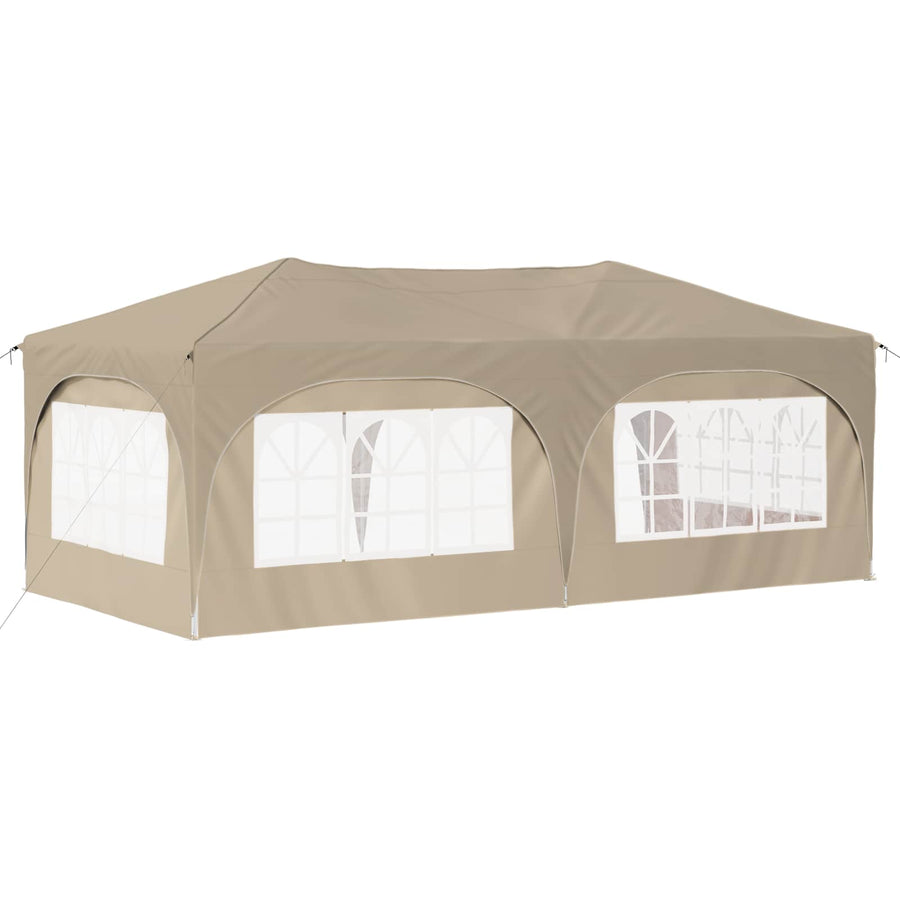 Pop-up Feesttent Crème 575 x 288 x 245 cm Oxford Stof