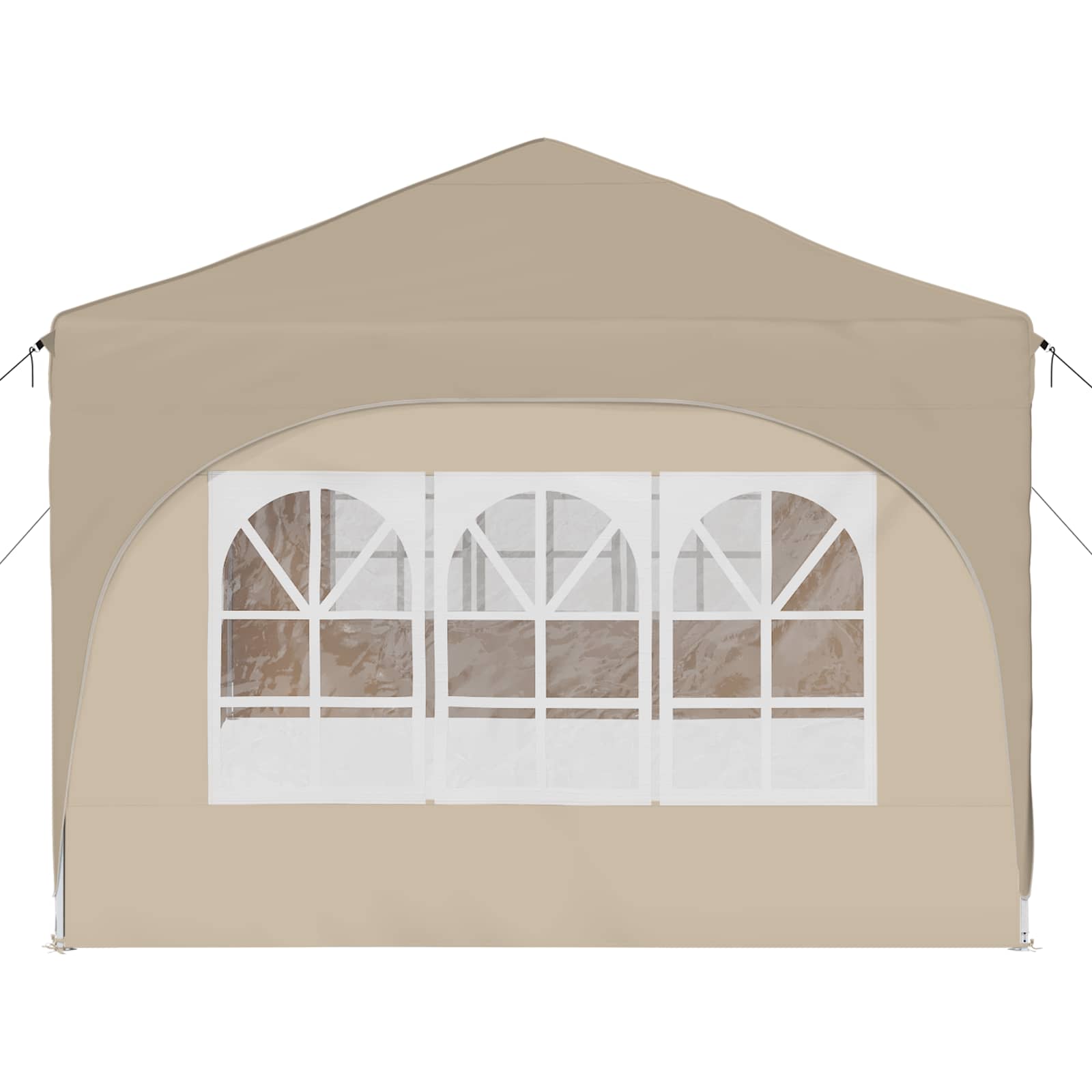 Pop-up Feesttent Crème 575 x 288 x 245 cm Oxford Stof