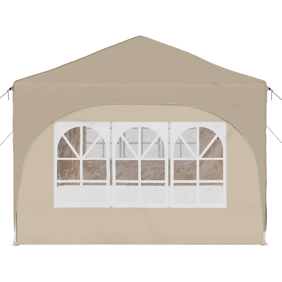 Pop-up Feesttent Crème 575 x 288 x 245 cm Oxford Stof