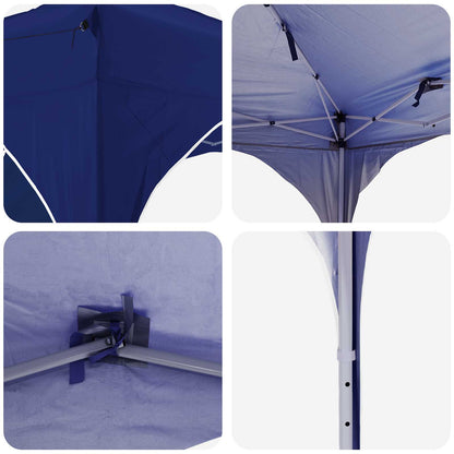Pop-up Feesttent Blauw 575 x 288 x 245 cm Oxford Stof