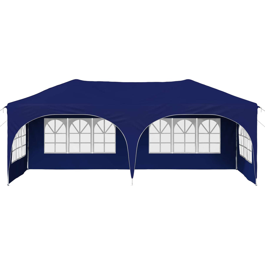 Pop-up Feesttent Blauw 575 x 288 x 245 cm Oxford Stof