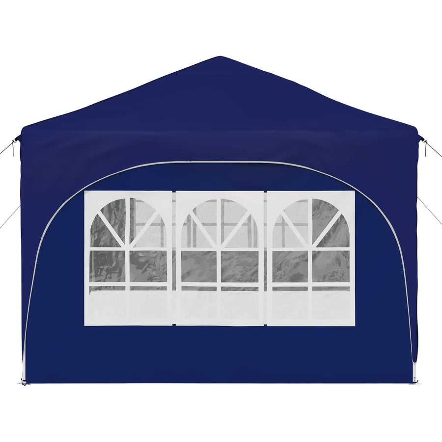 Pop-up Feesttent Blauw 575 x 288 x 245 cm Oxford Stof