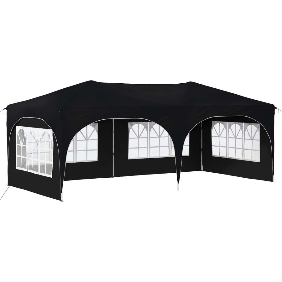 Pop-up Feesttent Antraciet 575 x 288 x 245 cm Oxford Stof
