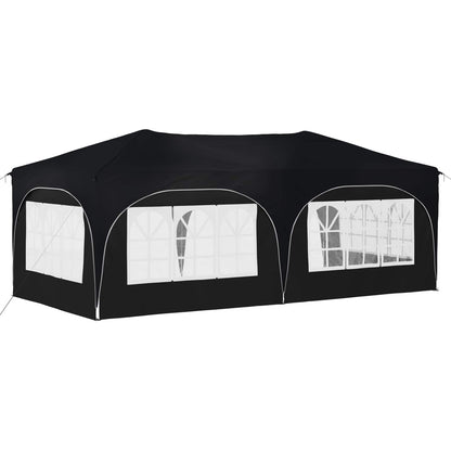 Pop-up Feesttent Antraciet 575 x 288 x 245 cm Oxford Stof