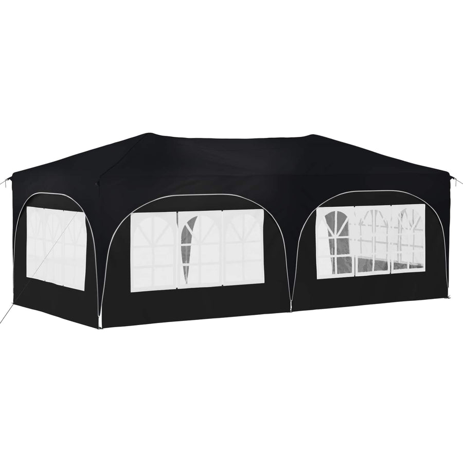 Pop-up Feesttent Antraciet 575 x 288 x 245 cm Oxford Stof