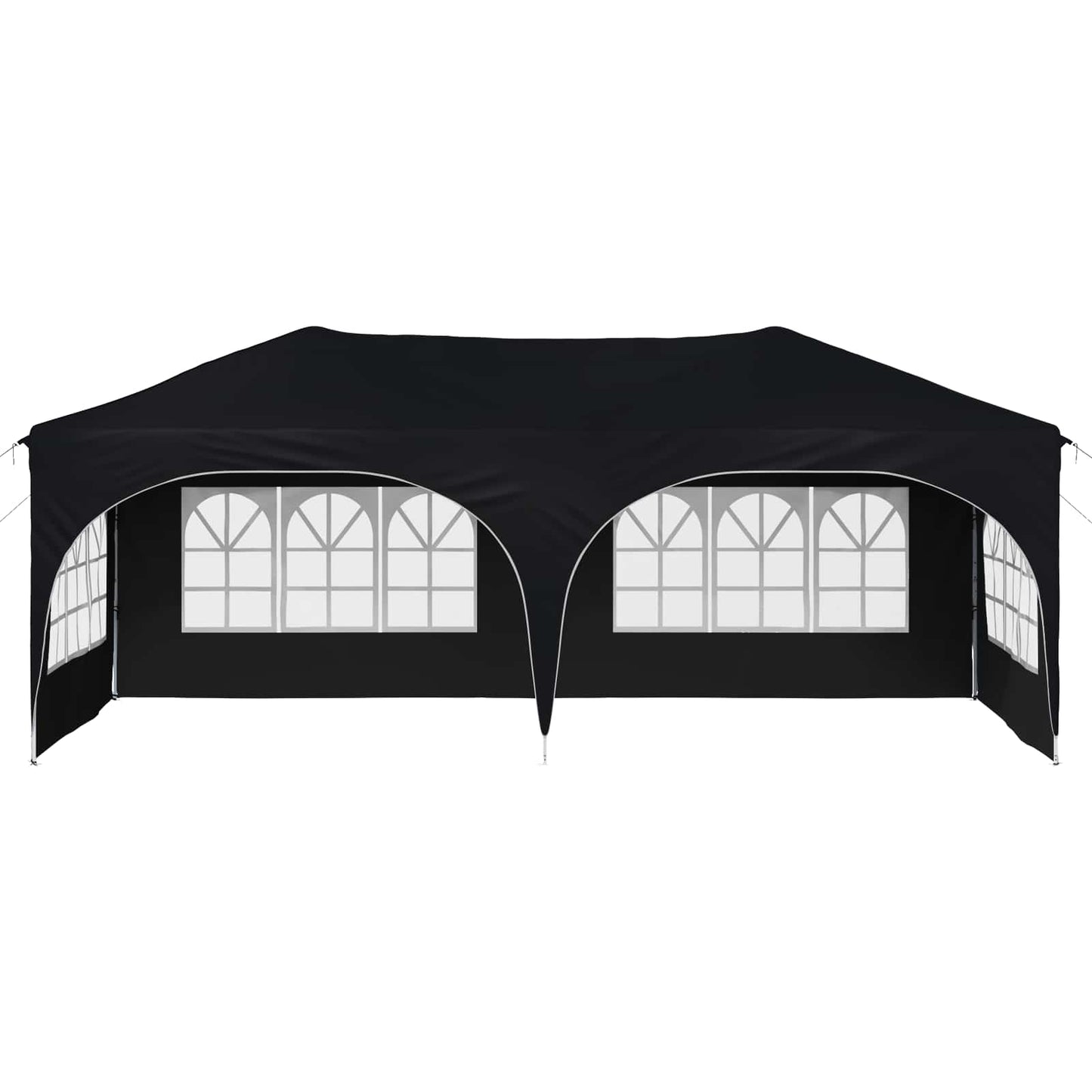Pop-up Feesttent Antraciet 575 x 288 x 245 cm Oxford Stof