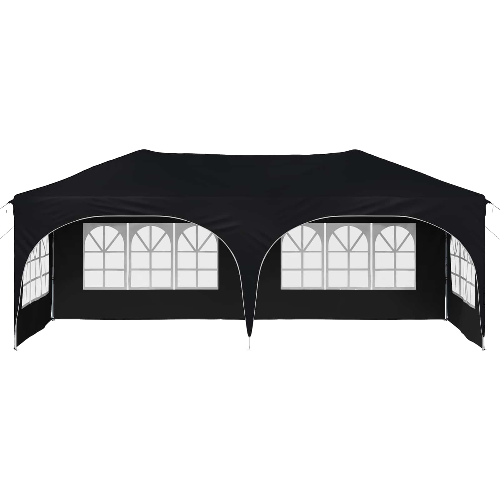 Pop-up Feesttent Antraciet 575 x 288 x 245 cm Oxford Stof