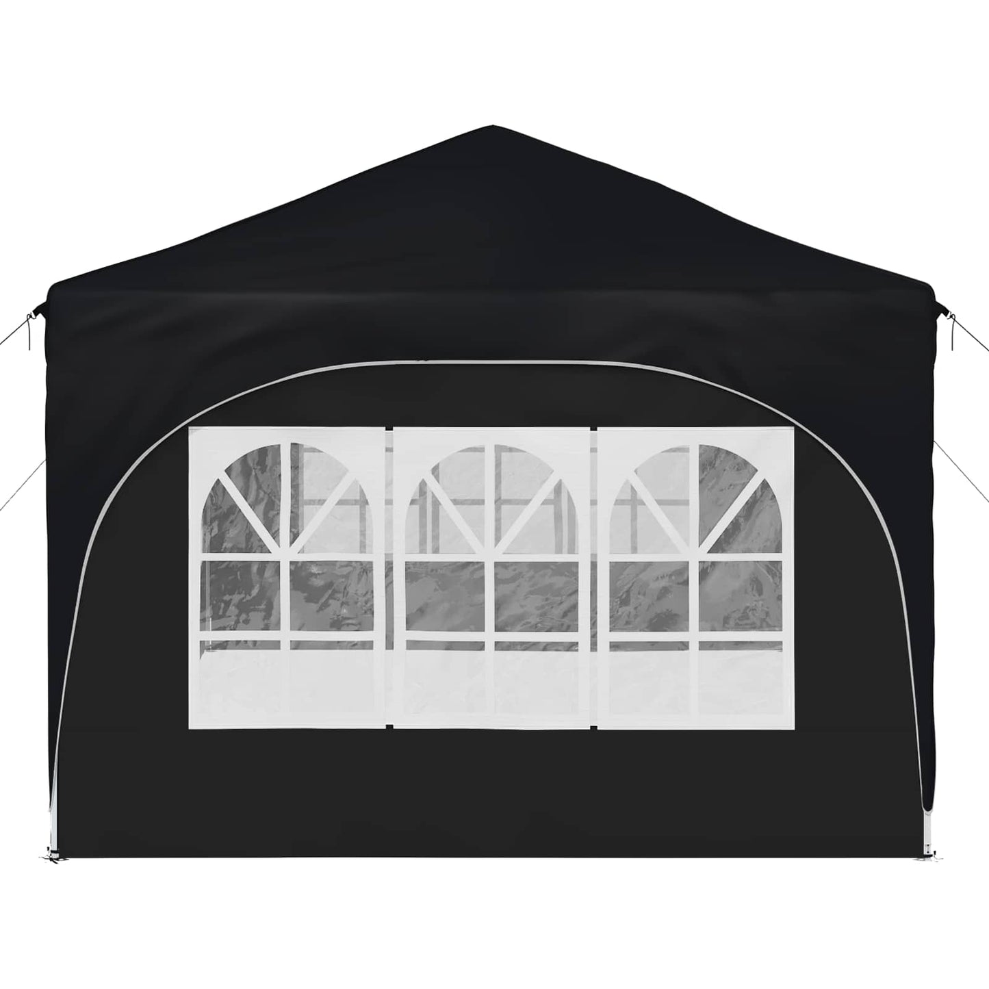 Pop-up Feesttent Antraciet 575 x 288 x 245 cm Oxford Stof