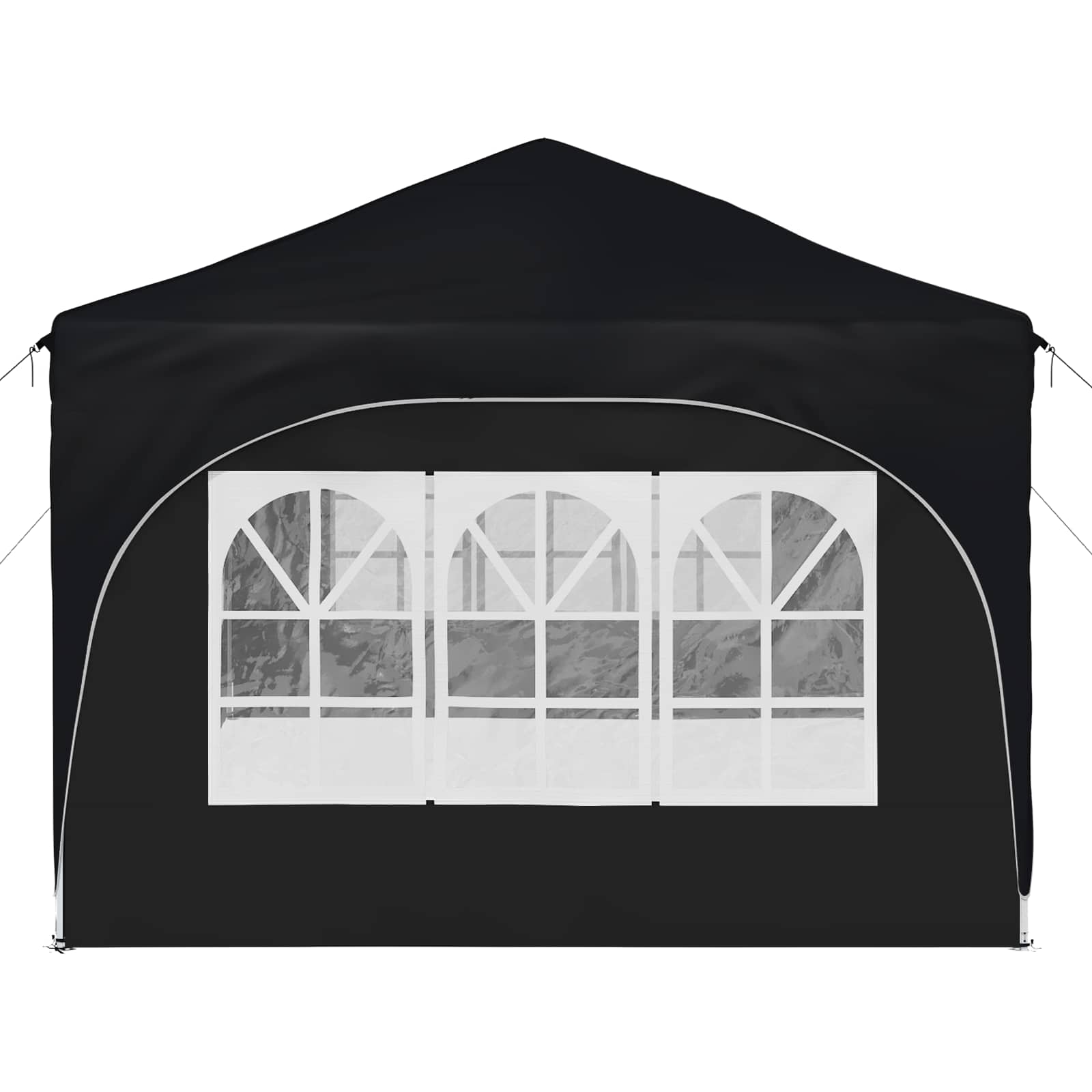Pop-up Feesttent Antraciet 575 x 288 x 245 cm Oxford Stof