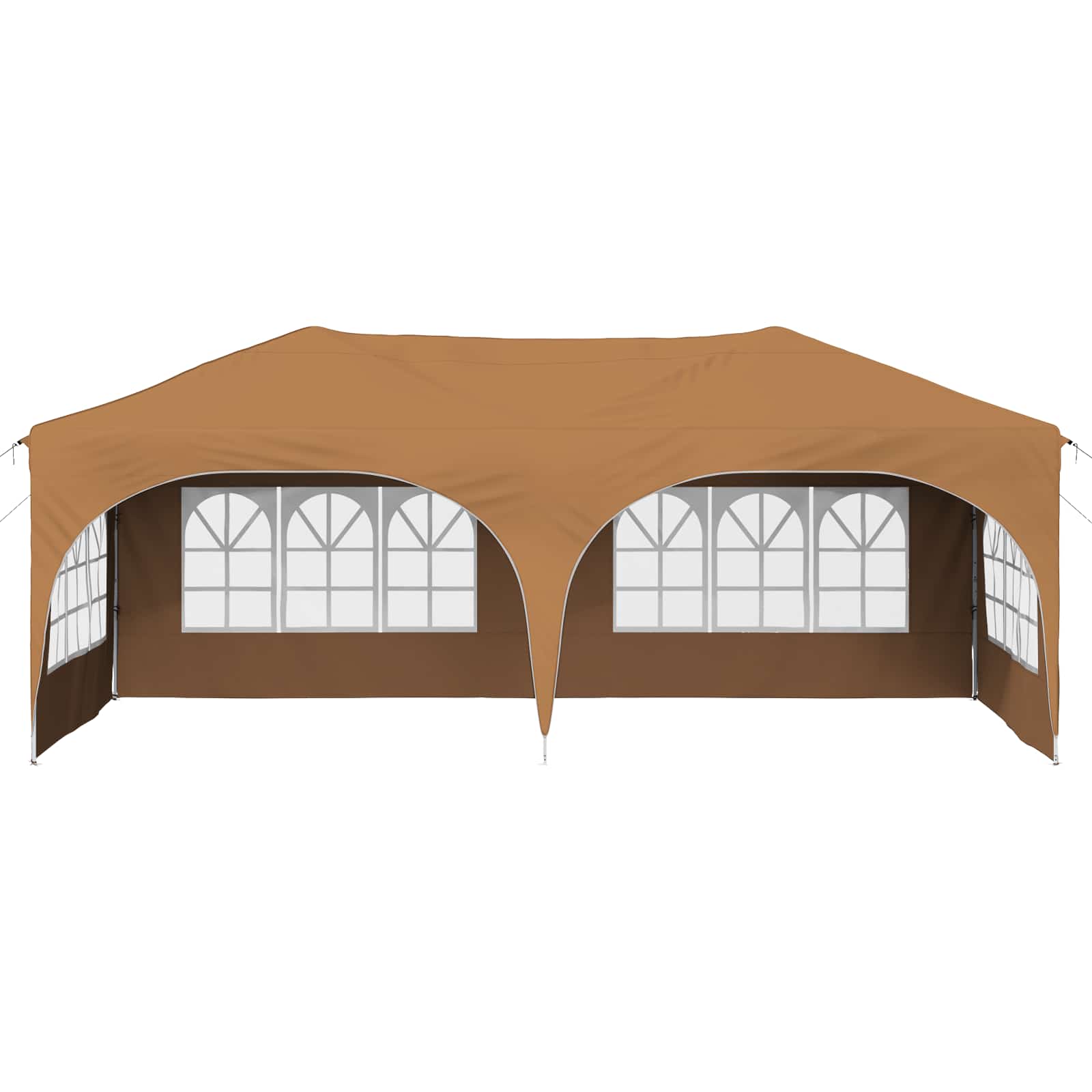 Pop-up Feesttent Beige 575 x 288 x 245 cm Oxford Stof
