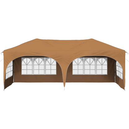 Pop-up Feesttent Beige 575 x 288 x 245 cm Oxford Stof