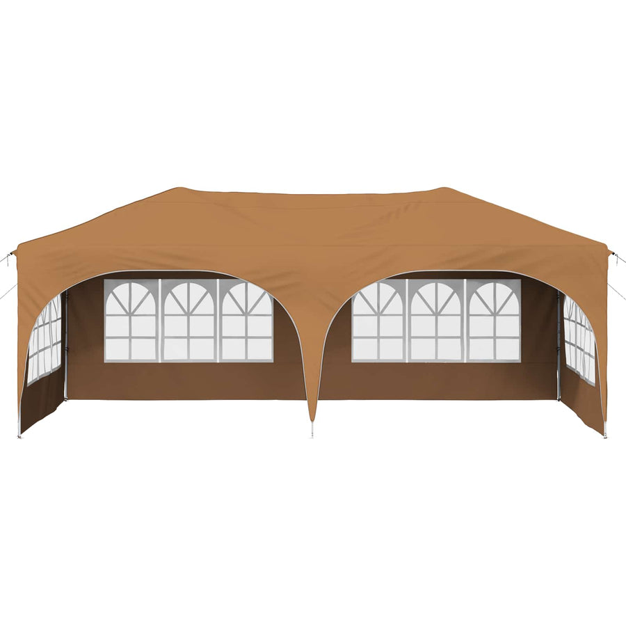Pop-up Feesttent Beige 575 x 288 x 245 cm Oxford Stof