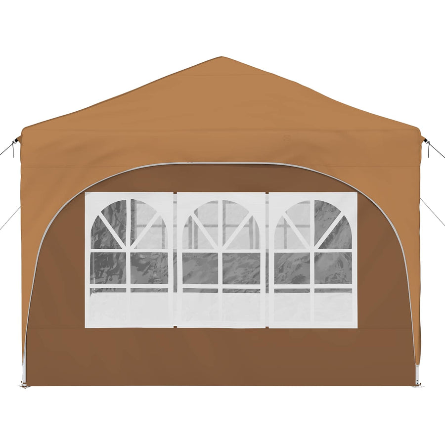 Pop-up Feesttent Beige 575 x 288 x 245 cm Oxford Stof