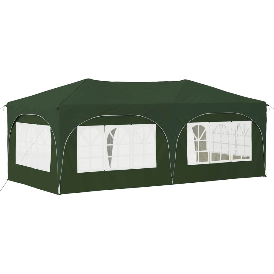 Pop-up Feesttent Groen 575 x 288 x 245 cm Oxford Stof