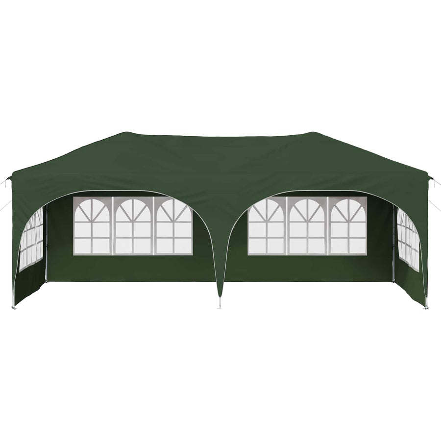 Pop-up Feesttent Groen 575 x 288 x 245 cm Oxford Stof