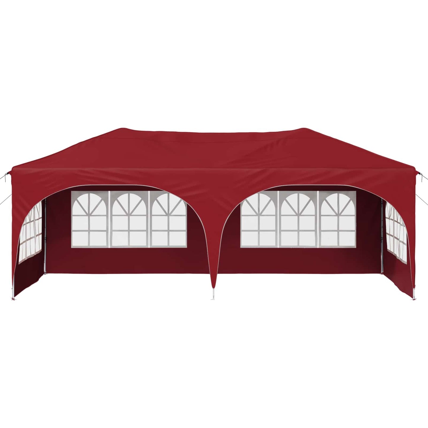 Pop-up Feesttent Bordeauxrood 575 x 288 x 245 cm Oxford Stof