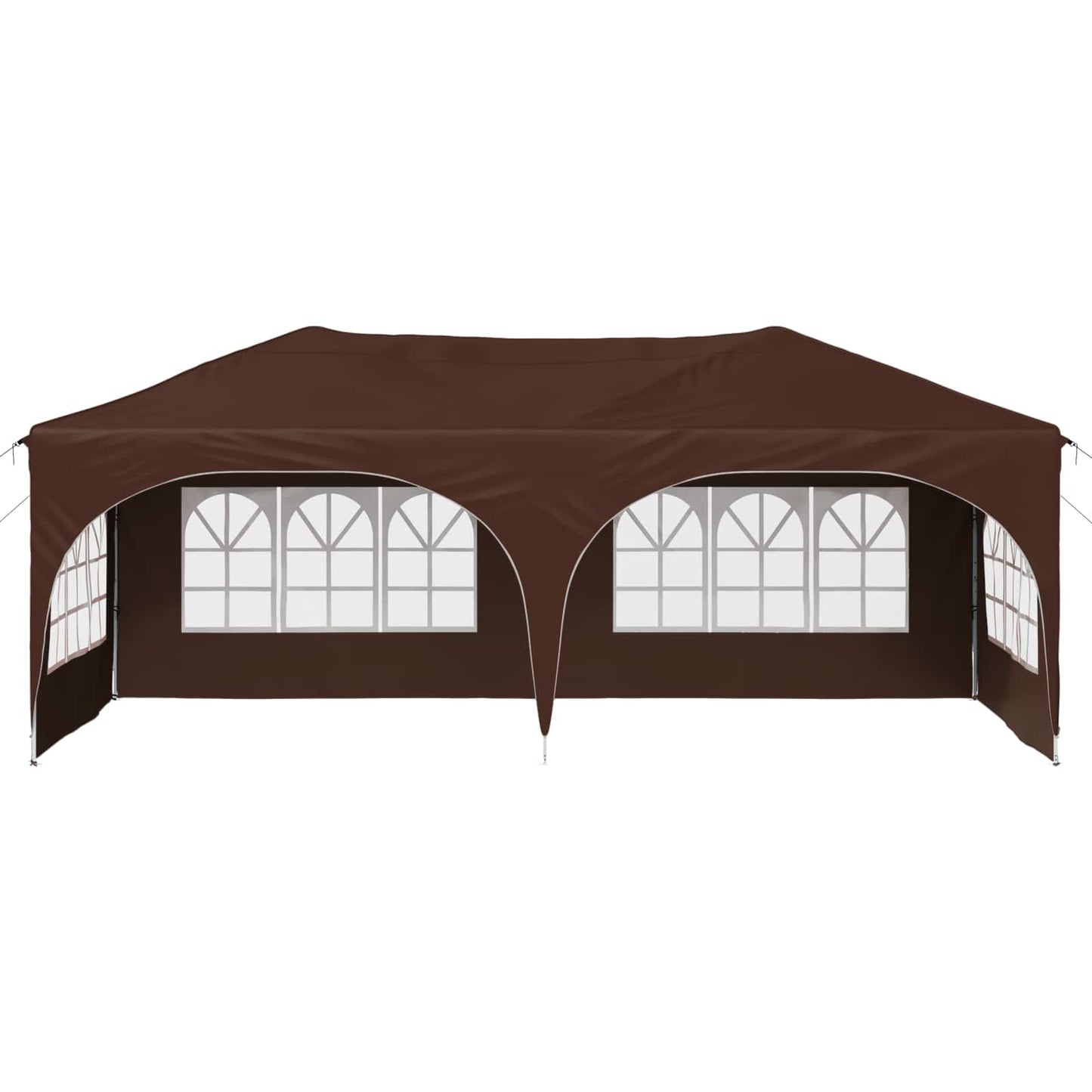 Pop-up Feesttent Bruin 575 x 288 x 245 cm Oxford Stof