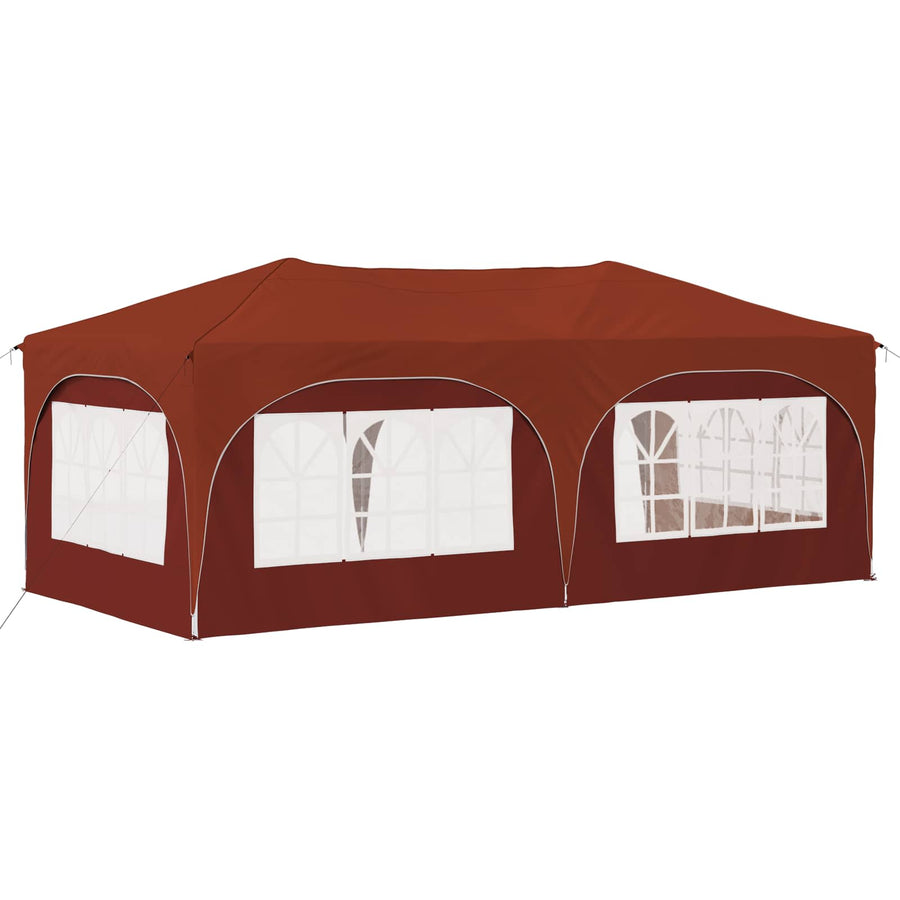 Pop-up Feesttent Terracotta 575 x 288 x 245 cm Oxford Stof