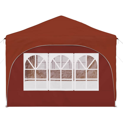 Pop-up Feesttent Terracotta 575 x 288 x 245 cm Oxford Stof