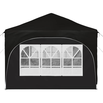 Pop-up Feesttent Zwart 575 x 288 x 245 cm Oxford Stof