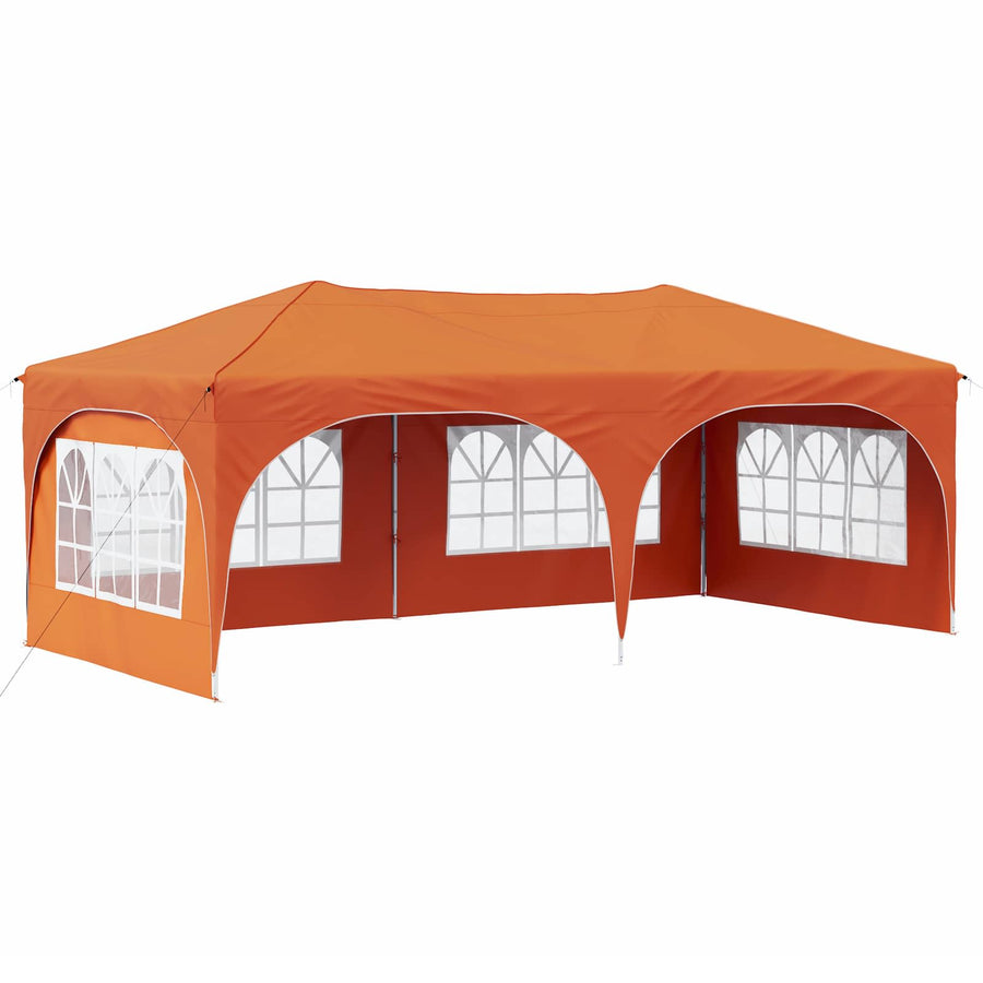 Pop-up Feesttent Oranje 575 x 288 x 245 cm Oxford Stof
