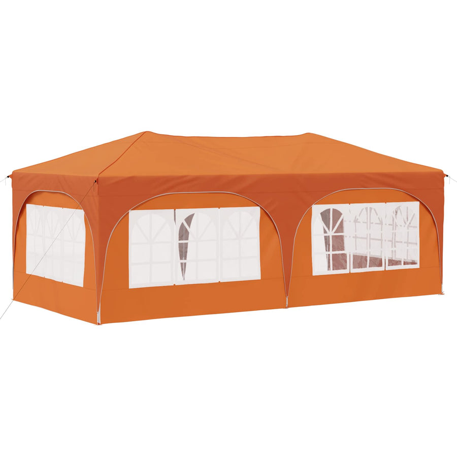 Pop-up Feesttent Oranje 575 x 288 x 245 cm Oxford Stof
