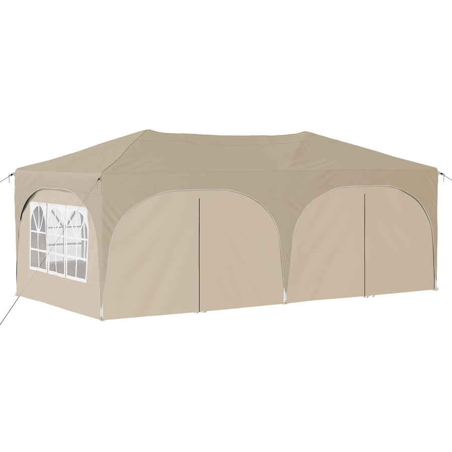 Pop-up Feesttent Crème 575 x 288 x 245 cm Oxford Stof