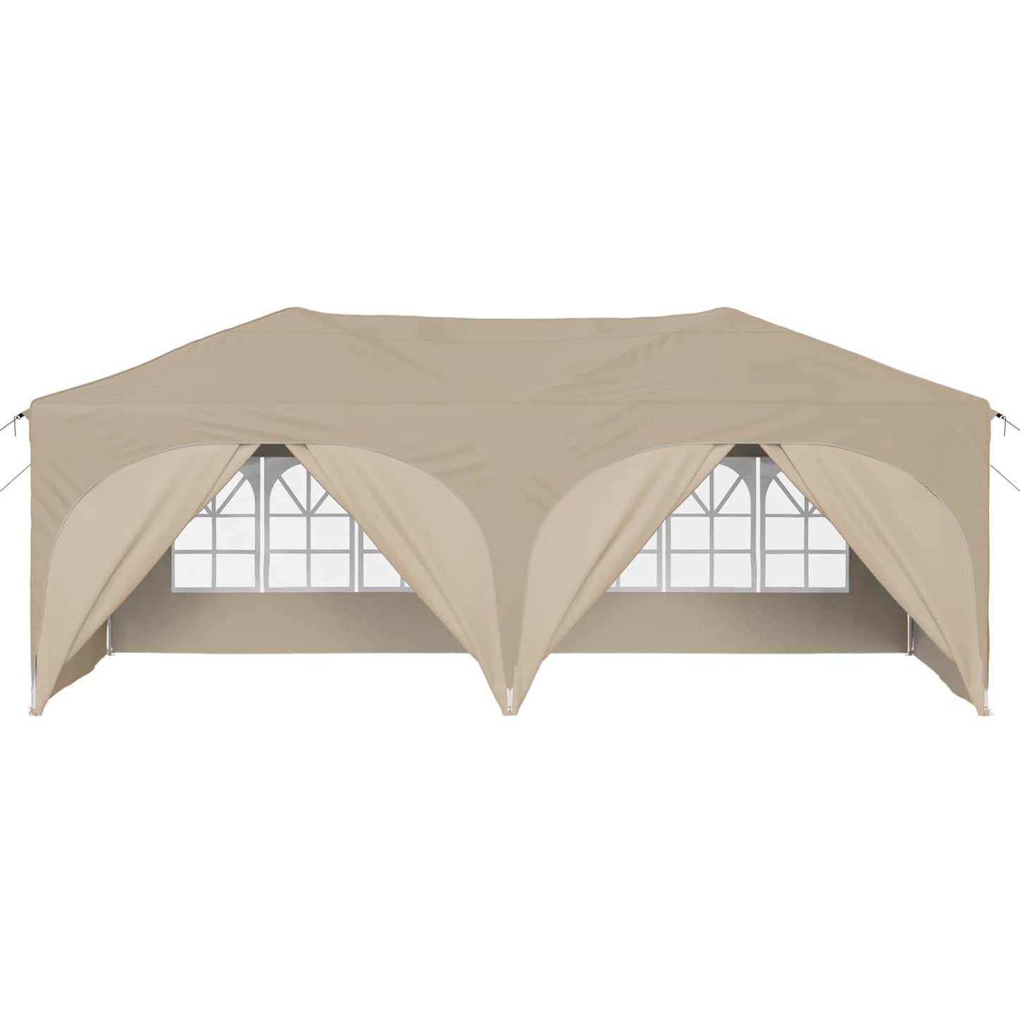 Pop-up Feesttent Crème 575 x 288 x 245 cm Oxford Stof