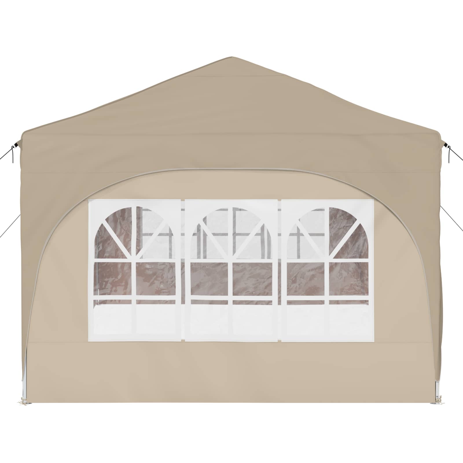 Pop-up Feesttent Crème 575 x 288 x 245 cm Oxford Stof