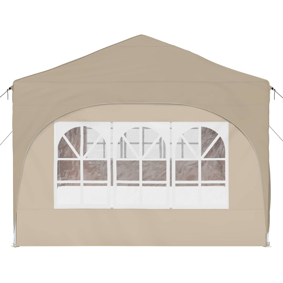 Pop-up Feesttent Crème 575 x 288 x 245 cm Oxford Stof