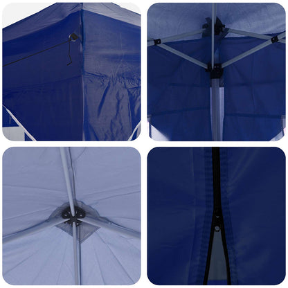Pop-up Feesttent Blauw 575 x 288 x 245 cm Oxford Stof