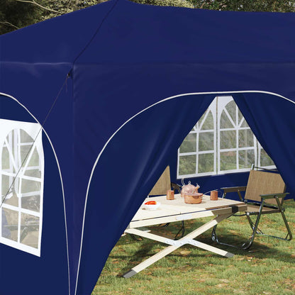 Pop-up Feesttent Blauw 575 x 288 x 245 cm Oxford Stof