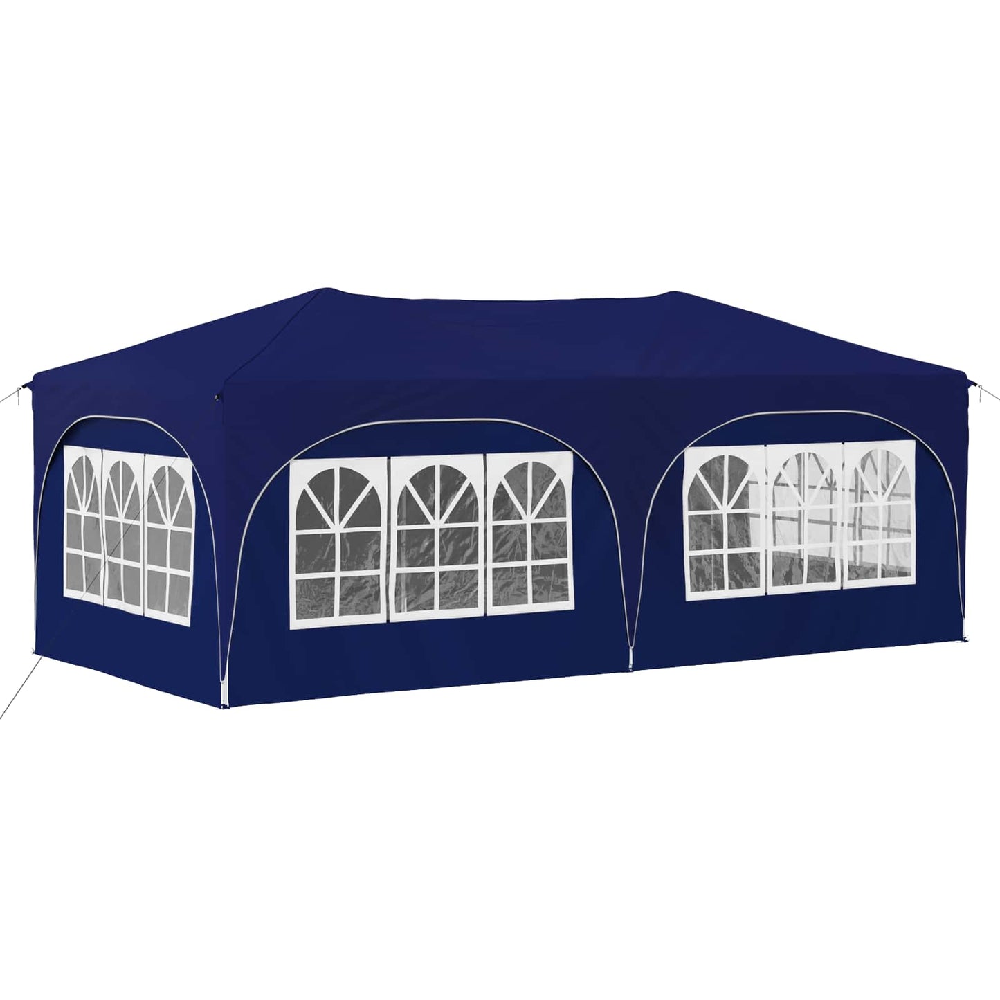 Pop-up Feesttent Blauw 575 x 288 x 245 cm Oxford Stof