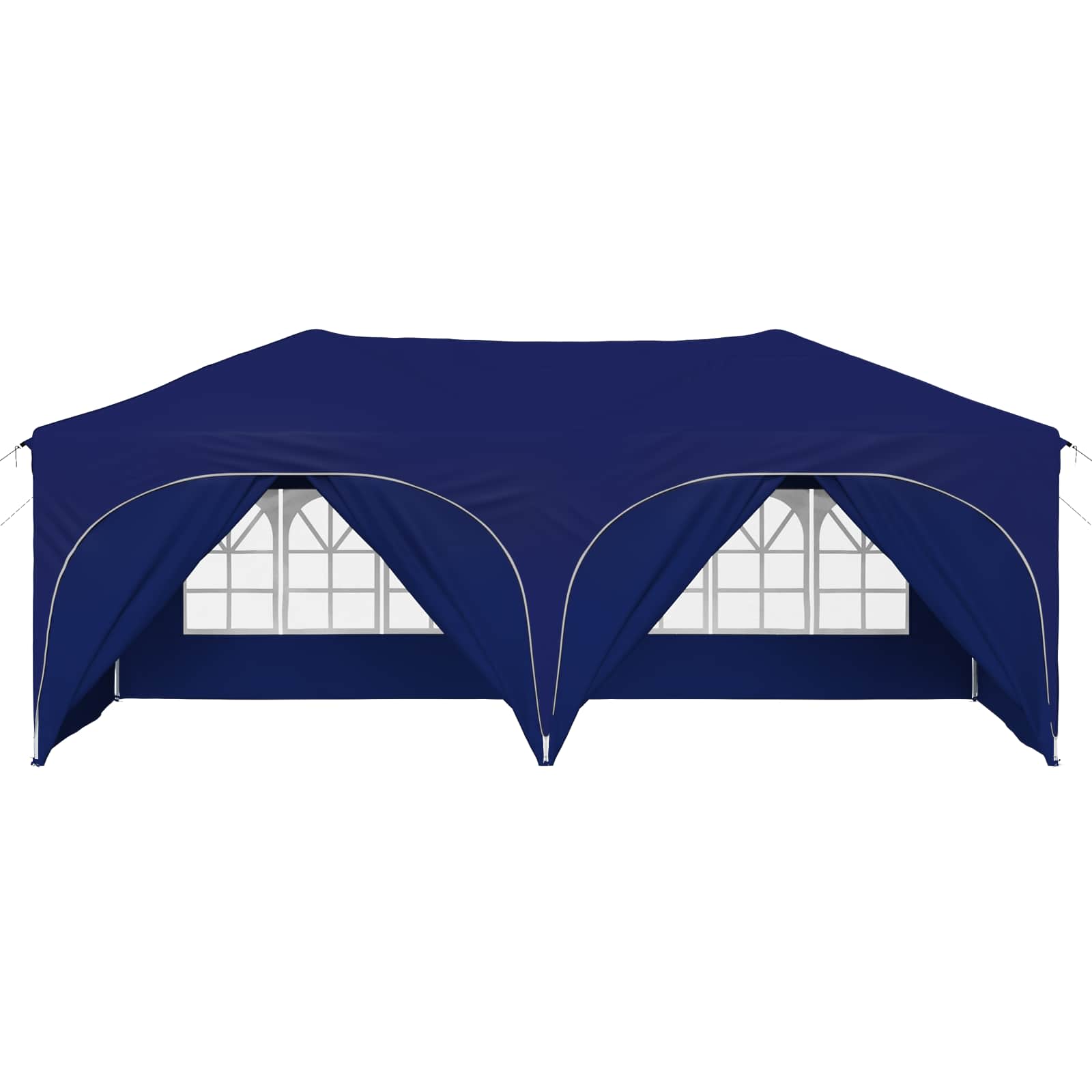 Pop-up Feesttent Blauw 575 x 288 x 245 cm Oxford Stof
