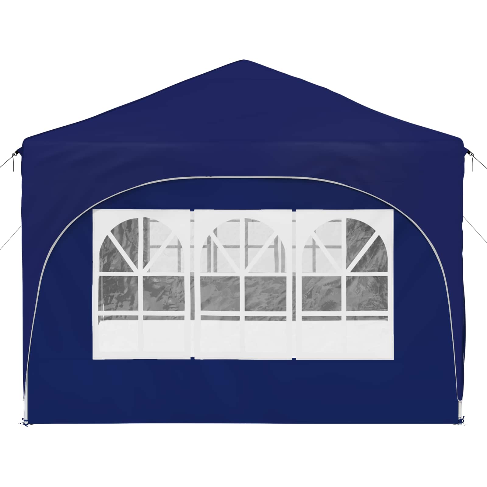 Pop-up Feesttent Blauw 575 x 288 x 245 cm Oxford Stof