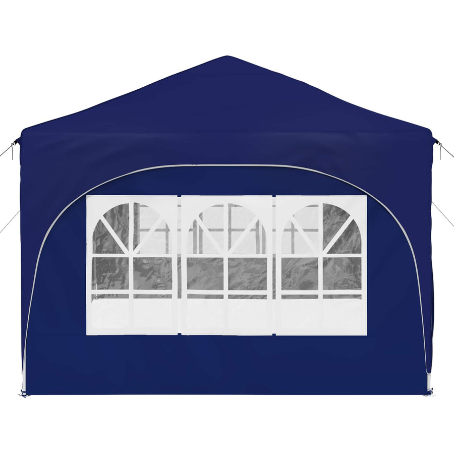 Pop-up Feesttent Blauw 575 x 288 x 245 cm Oxford Stof