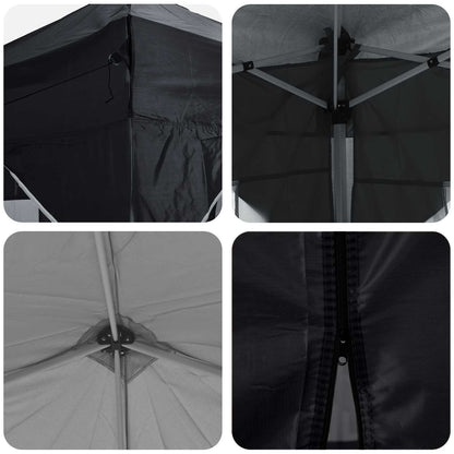 Pop-up Feesttent Antraciet 575 x 288 x 245 cm Oxford Stof