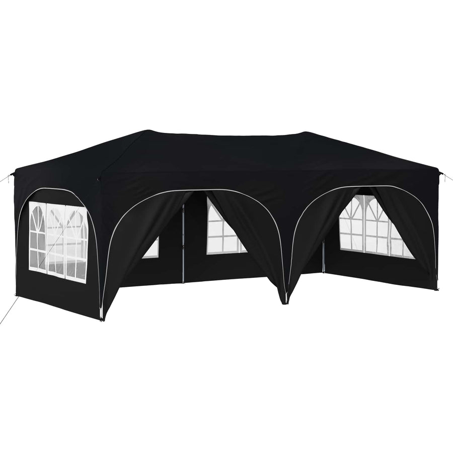 Pop-up Feesttent Antraciet 575 x 288 x 245 cm Oxford Stof
