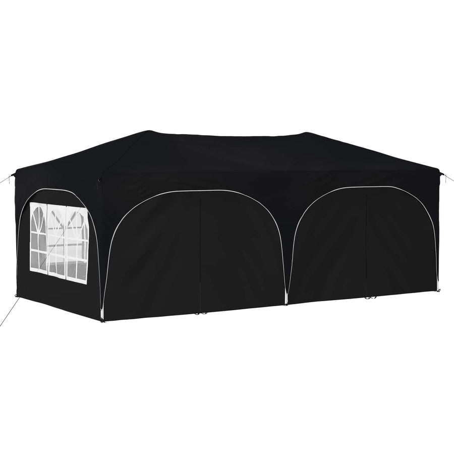 Pop-up Feesttent Antraciet 575 x 288 x 245 cm Oxford Stof