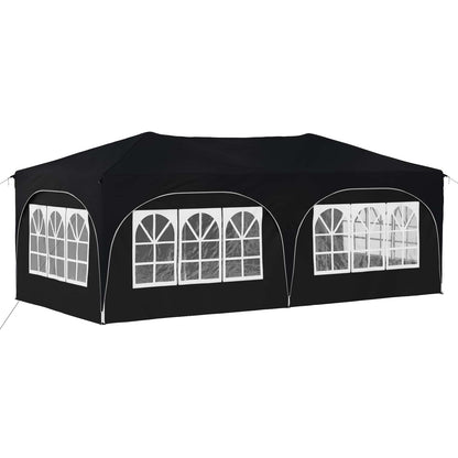 Pop-up Feesttent Antraciet 575 x 288 x 245 cm Oxford Stof