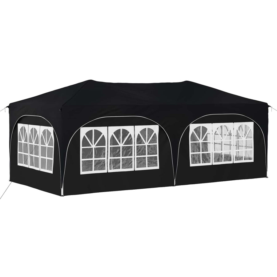 Pop-up Feesttent Antraciet 575 x 288 x 245 cm Oxford Stof