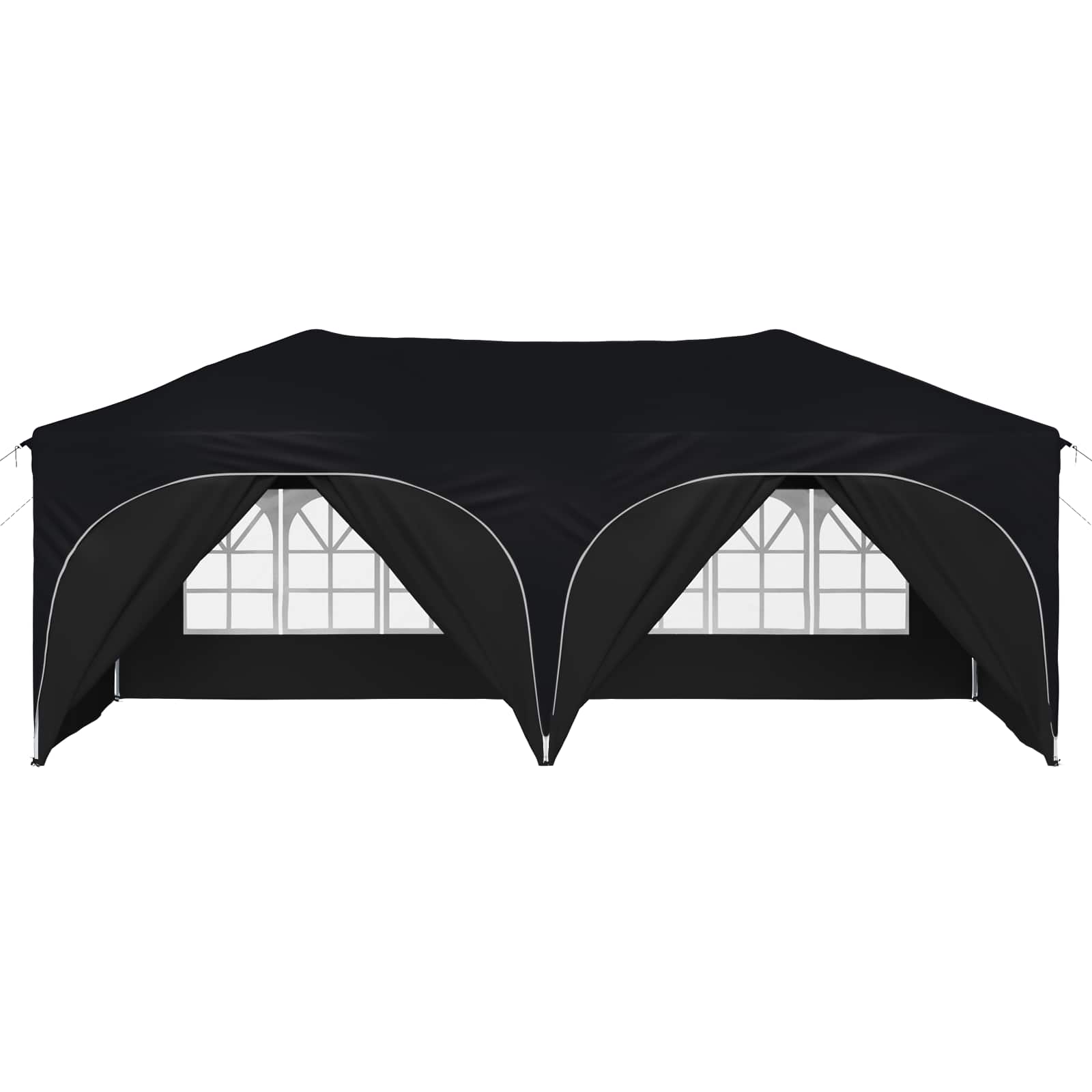 Pop-up Feesttent Antraciet 575 x 288 x 245 cm Oxford Stof