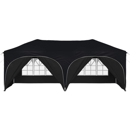 Pop-up Feesttent Antraciet 575 x 288 x 245 cm Oxford Stof
