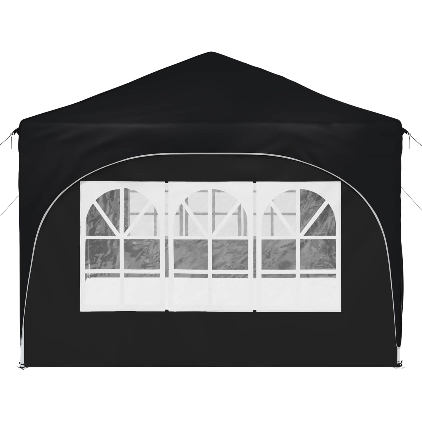 Pop-up Feesttent Antraciet 575 x 288 x 245 cm Oxford Stof