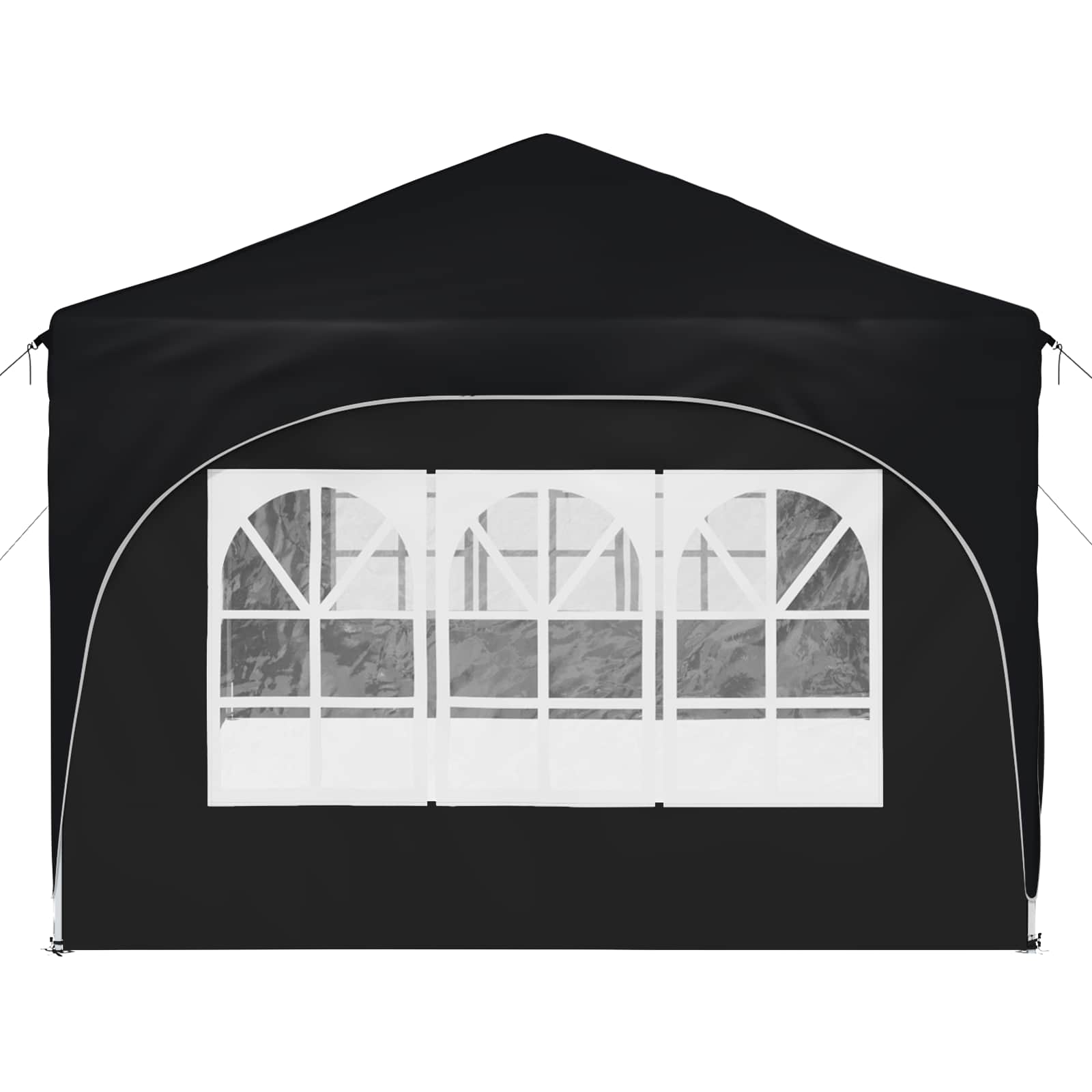 Pop-up Feesttent Antraciet 575 x 288 x 245 cm Oxford Stof