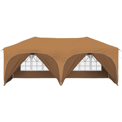 Pop-up Feesttent Beige 575 x 288 x 245 cm Oxford Stof