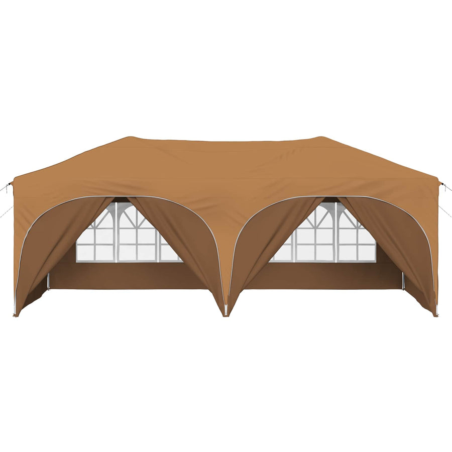 Pop-up Feesttent Beige 575 x 288 x 245 cm Oxford Stof