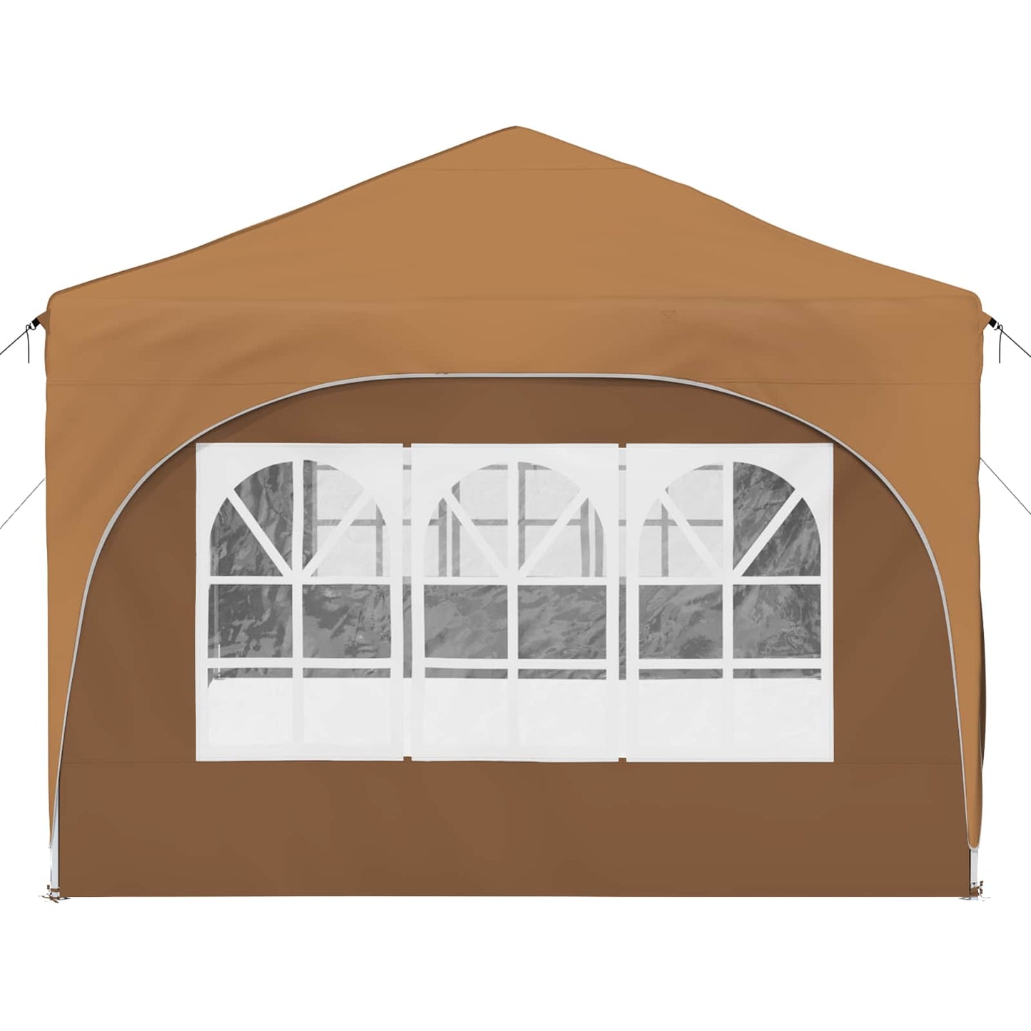 Pop-up Feesttent Beige 575 x 288 x 245 cm Oxford Stof